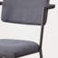 Chaise de bureau rembourrée à dossier ouvert