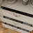 79.9" H 3-Drawer China Cabinet With Glass Doors