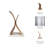 Abstract Curved Metal Sculpture with Marble Base for Living Room - Decorative Objects Figurine Decorations for Office or Home Decor - 16", Gold