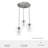Vidria 3 - Light Cluster Jar Pendant-70169296-68944405