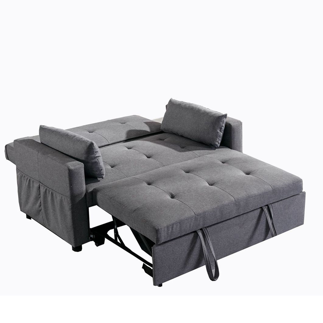 Ebern Designs 2 Seaters Slepper Sofa Bed 3-in-1 Convertible Sleeper ...