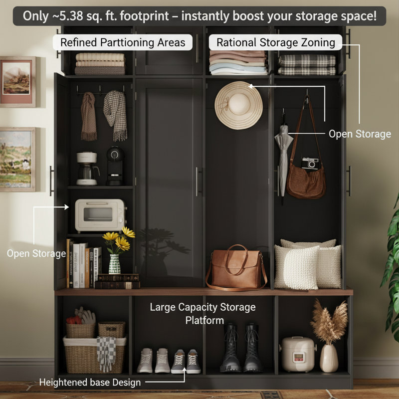 Armoire de rangement Zorindale