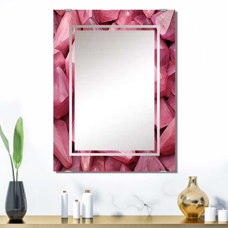 Sodine - Miroirs muraux à formes abstraites MIR137439, 32 po x 24 po