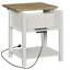 Table de bout Analiesa avec rangement et station de charge-1886775439
