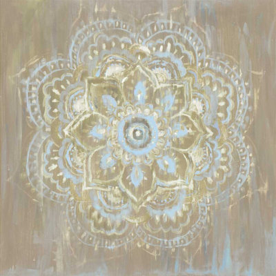 " Bombay Bohemian Light Neutral " by Danhui Nai Painting Print