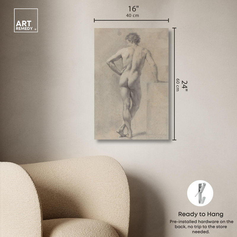 «Unveiling Extase», toile classique par Art Remedy, Toile tendue, H 24 po x l 16 po