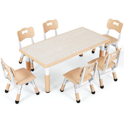 Vosdan Kids Table and Chair Set