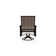 Chaise de patio pivotante Askar
