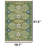 🌿 Sage Horizon Abstract Tribal Pattern Rug