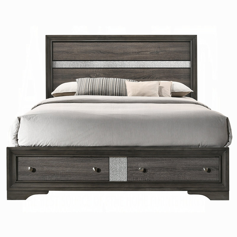 Naima EK Bed W/Storage, King