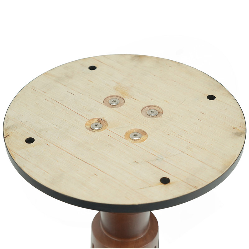 Table de salle à manger moderne carrée, table en pierre frittée de 33,5 po avec pieds en bois et base dorée, table de cuisine pour 2 personnes pour un petit espace, capacité de poids de 150 lb (seulement la table de Négociation)