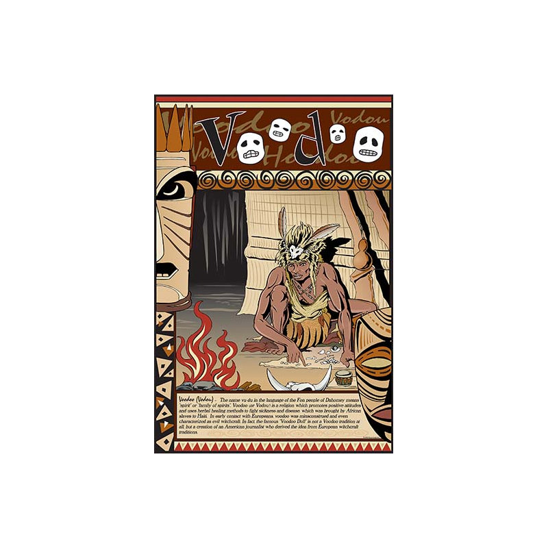 « voodoo » par wilbur pierce, impression