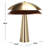 Milena Rafaela 21.5 Inch Metal Table Lamp