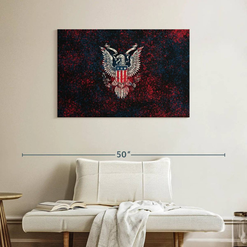 Lelar American Eagle Badge, 26" H x 39" W