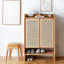 Armoire de rangement à chaussures en rotin-2097401906