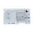 Ashton 52.8'' x 29.5'' Whirlpool Fiberglass Bathtub with Faucet-23011696-23011695