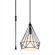 1-Light Diamond Plug-In Pendant Light