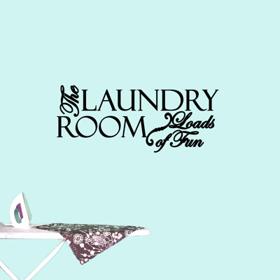 Adhésif décoratif «The Laundry Room»