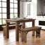 Taren Rectangular Solid Pine Farmhouse Dining Table-124623242-124623675