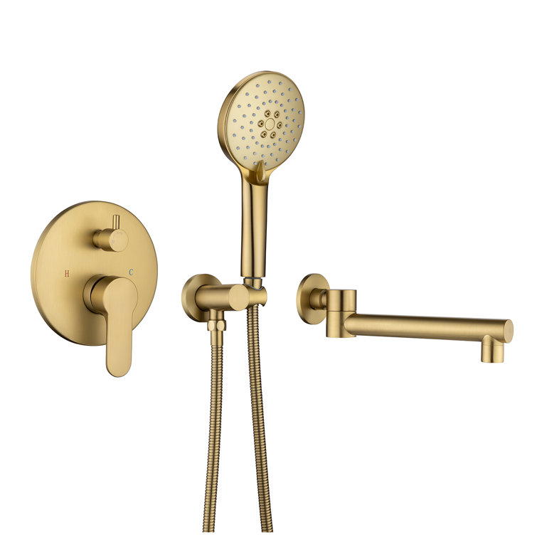1 Handle Roman Tub Faucet with Diverter
