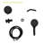 Shower With 4.7" Rainfall Showerhead & 8 Hand Dual Head Rain And Handheld-115806976