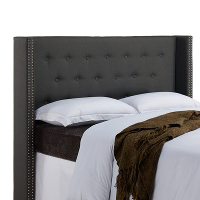 Dowlen Upholstered Wingback Headboard