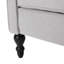 Fauteuil inclinable capitonné en tissu-1736306030