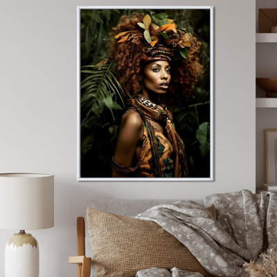 Impression sur toile Afropunk Haute Couture Jungle