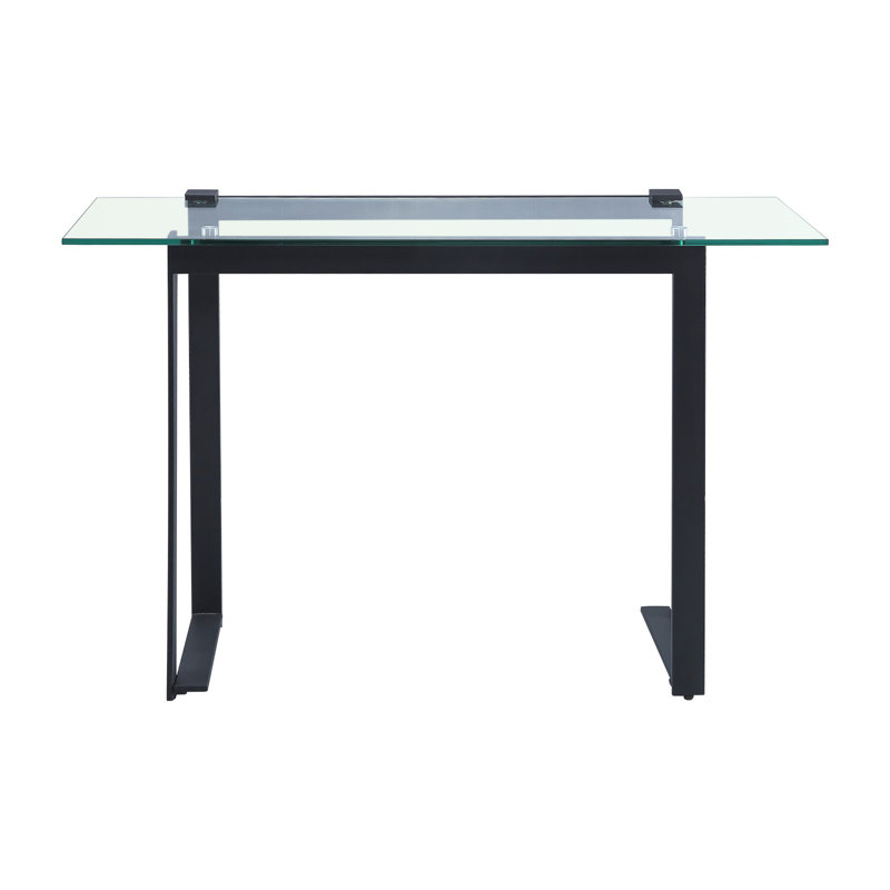Walsham 110cm Glass Console Table