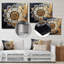 Kelee blanc et or Mandala III-596575954