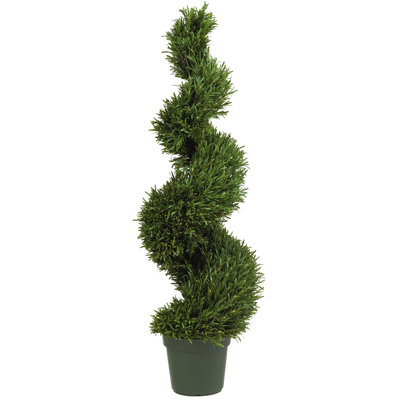 Rosemary Faux Cedar Topiary in Pot