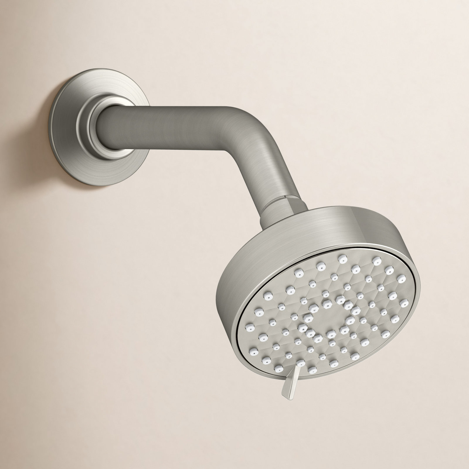 Awaken G90 2.0 GPM Multifunction Shower Head, Vibrant Brushed Nickel