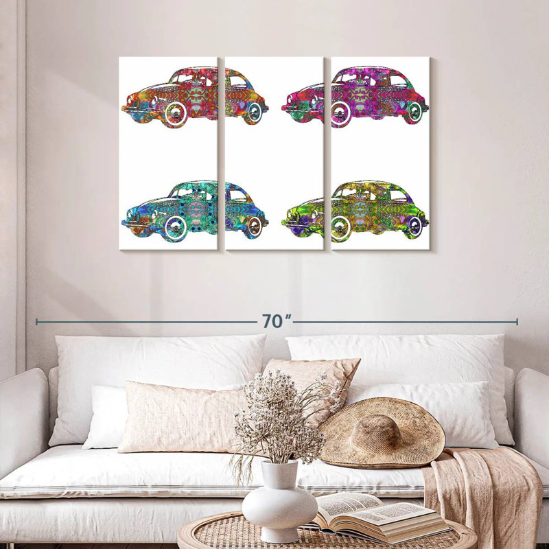 Mehar 4 VWv¢s, 28" H x 45" W
