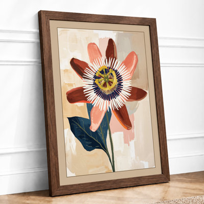 Geometric Bloom Botanical - Framed Print