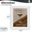 Reproduction sous verre Salini Caramel Martini encadrée, design par Marcus Prime-1032446445-1032446446
