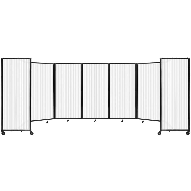 Cloison murale en polycarbonate 360, H 72 po x l 234 po, Opale