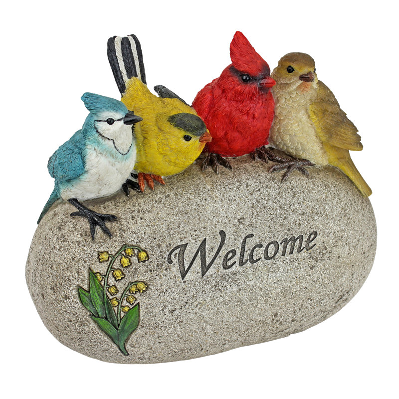 Statue de jardin Birdy, Moyen