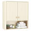 Armoire murale de salle de bain avec portes cannelées-98334037
