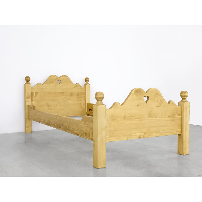 Tish Solid Wood Bed, European Single (90 x 200cm)