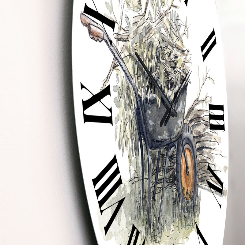Horloge murale très grande, Surdimensionné