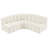 Hirah Upholstered Curved Sectional Reversible-89266559