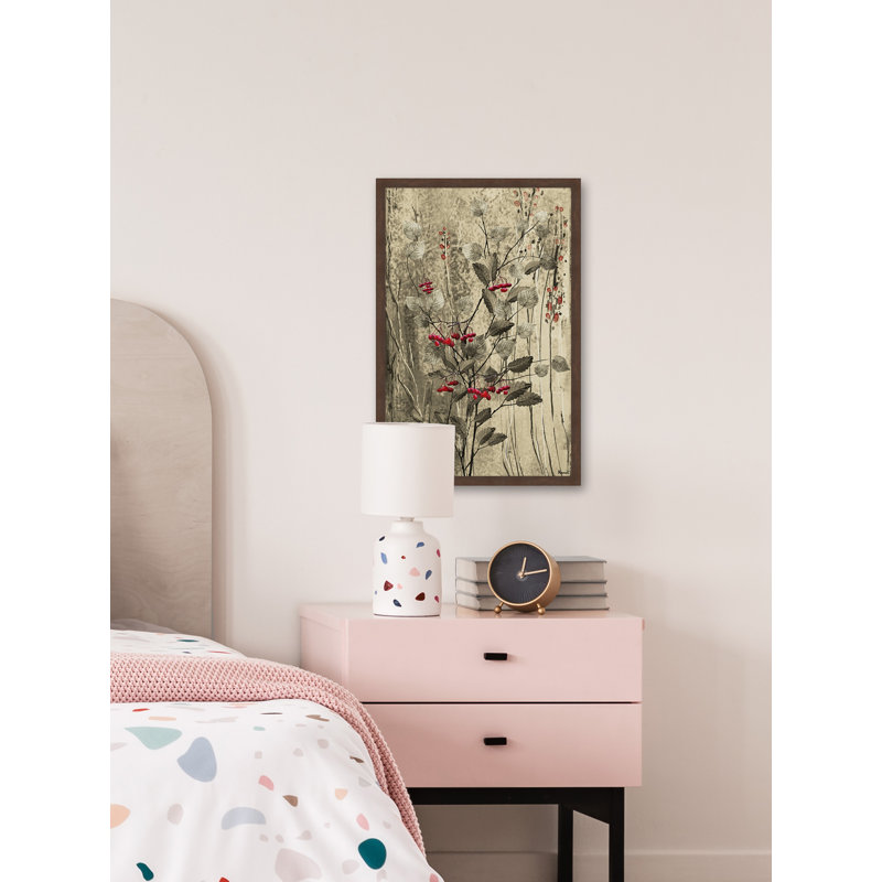 Wild Cherry - Single Picture Frame Painting, 45cm H x 38cm W x 3.81cm D