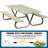 Rectangular Solid Wood Extendable Outdoor ,-381520565