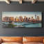 Lower Manhattan - Toile tendue avec châssis - Prêt à accrocher-107360349