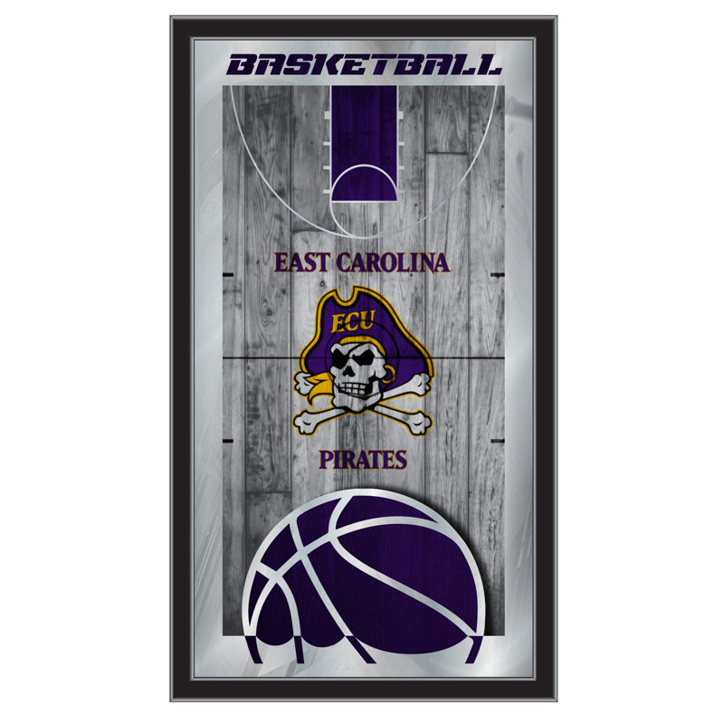 « basket mirror », impression encadrée NCAA, East Carolina