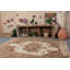 Tapis Boho, tapis frais, tapis rétro, tapis 4,9 x 7,8 pi, tapis géométrique beige, tapis de sol, tapis turcs
