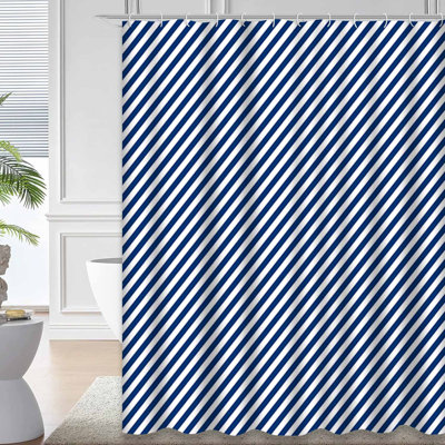 Rideau de douche Diagonal Stripe