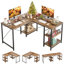 L-Shape Computer Desk-1424674026