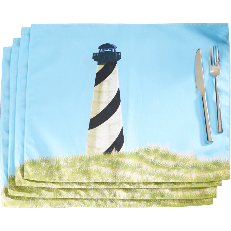  OuterBanks Geometric Print 18" Placemat