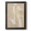«Buff Abstract Shapes II», toile encadrée de qualité supérieure - prête à être accrochée-2097453732